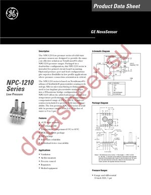 NPC-1210-015G-3S datasheet  